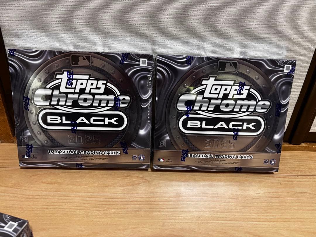たいちゃん2 Topps Chrome Black 2025 ⚾ MLB 2025 TOPPS CHROME BLACK BASEBALL HOBBY【製品情報