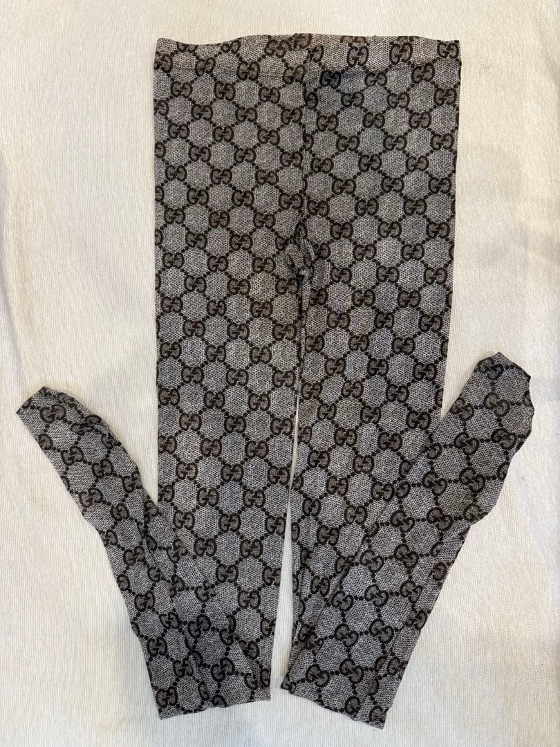 GUCCI グッチタイツ　正規品　新品未使用　GGプリント