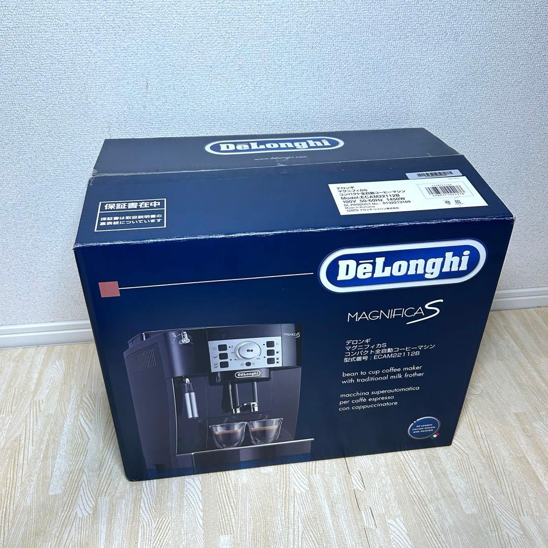 デロンギ(DeLonghi) 全自動コーヒーメーカー　ECAM22112B