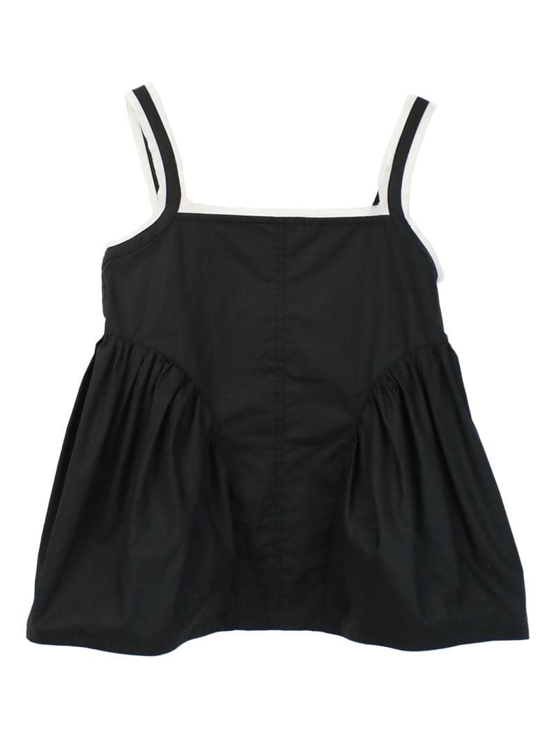 coel コエル　フラワーモチーフチュールトップス