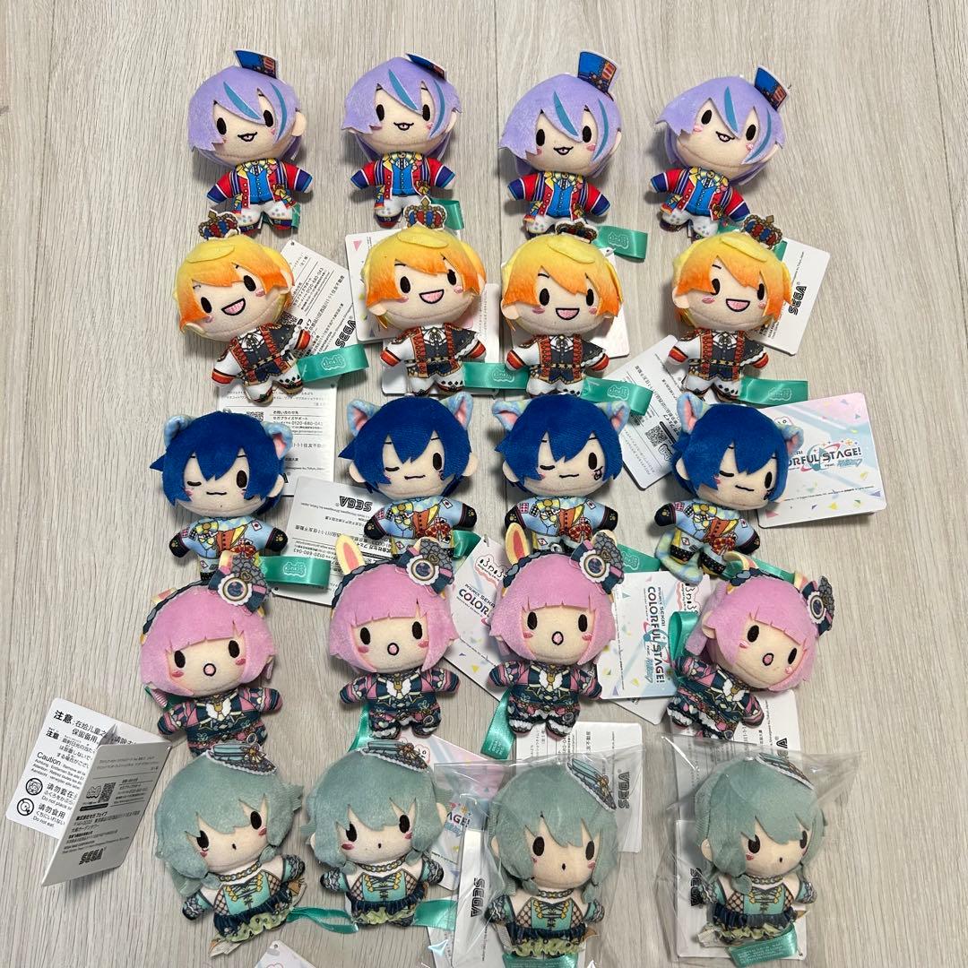 プロセカ ワンダショ ふわぷち マスコット ワンダーマジカルショウ