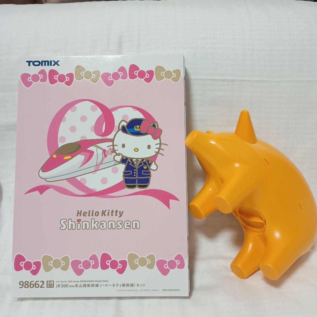 TOMIX Nゲージ500 7000系山陽新幹線 ハローキティ新幹線8両セット 51zK3XCO2uL._AC_UF350,