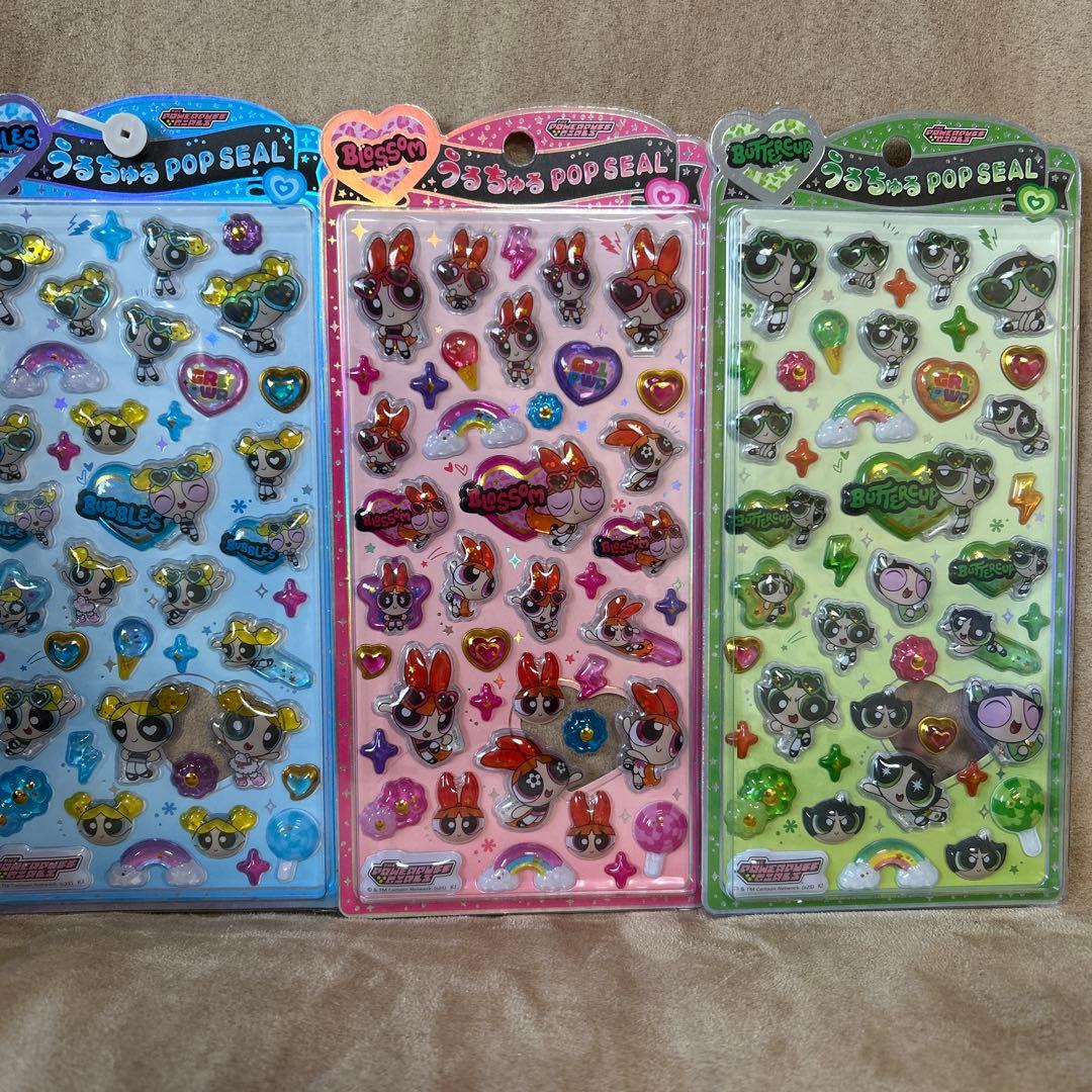 パワーパフガールズ うるちゅるPOPSEAL - メルカリ
