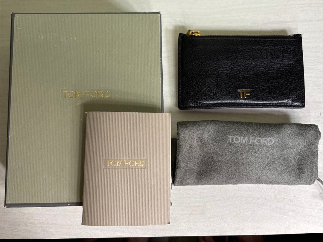 TOM FORDトムフォード　ケース、カードケース　ブラック
