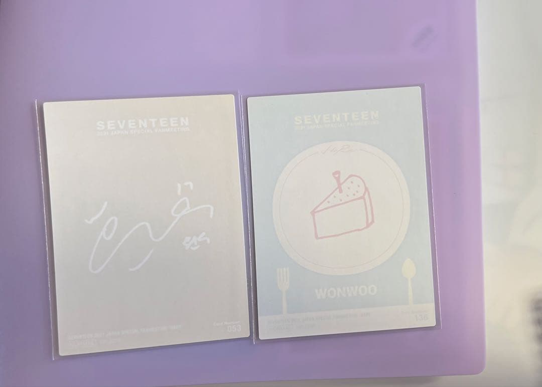 SEVENTEEN WONWOO ウォヌ HARE トレカ - メルカリ