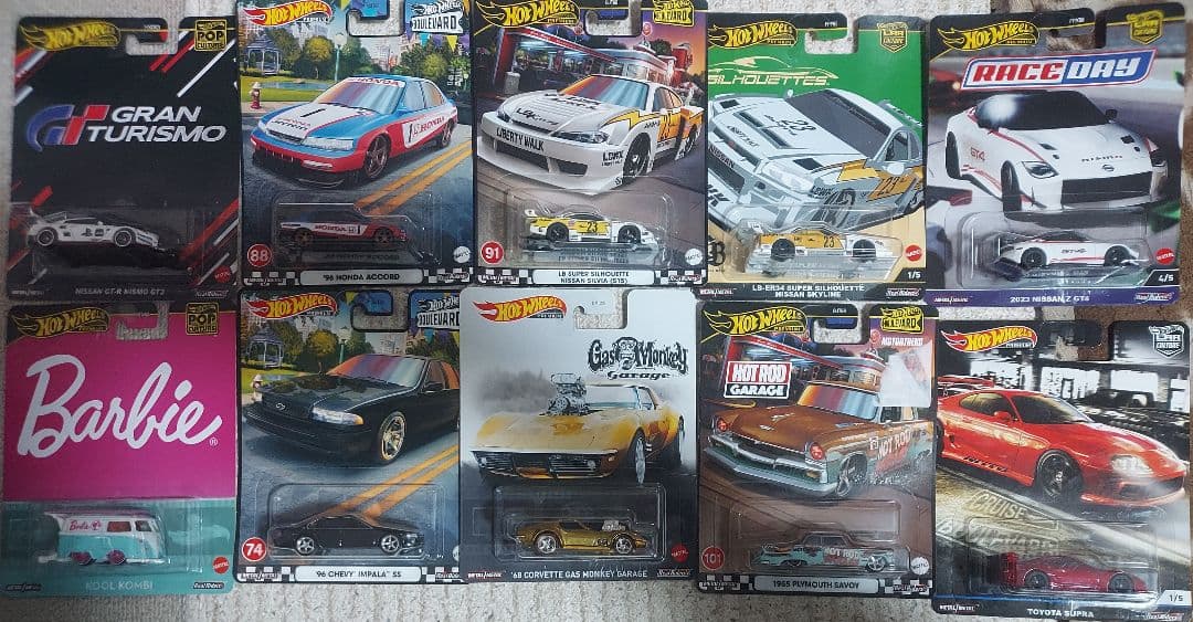 ホットウィール　プレミアム　10台セット