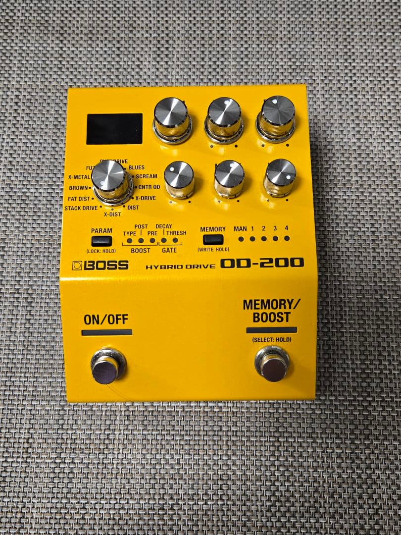 【美品】BOSS OD-200 ハイブリッドドライブ