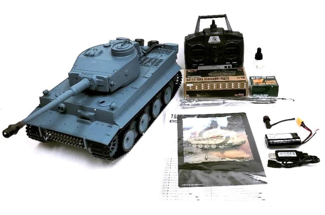 1/16サイズ戦車ラジコン　タイガーI型　ヘンロン3818-1 ver7.0