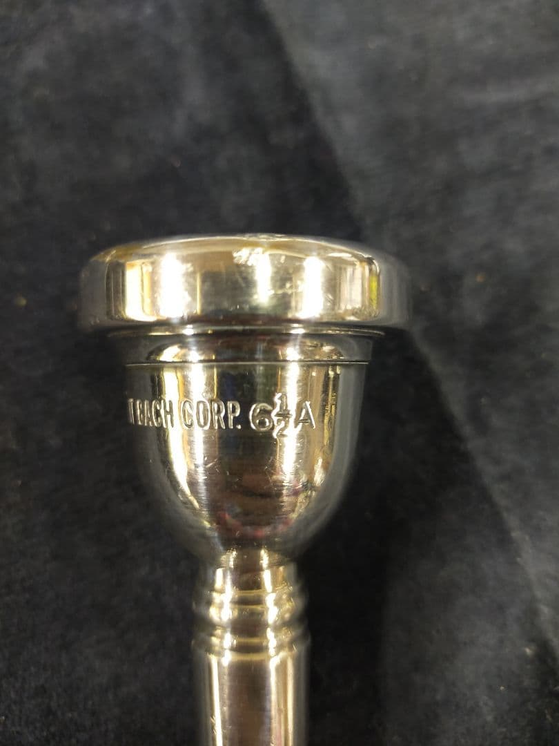 Bach corp. 6 1/2A 太管 マウスピース トロンボーン ユーフォ - メルカリ