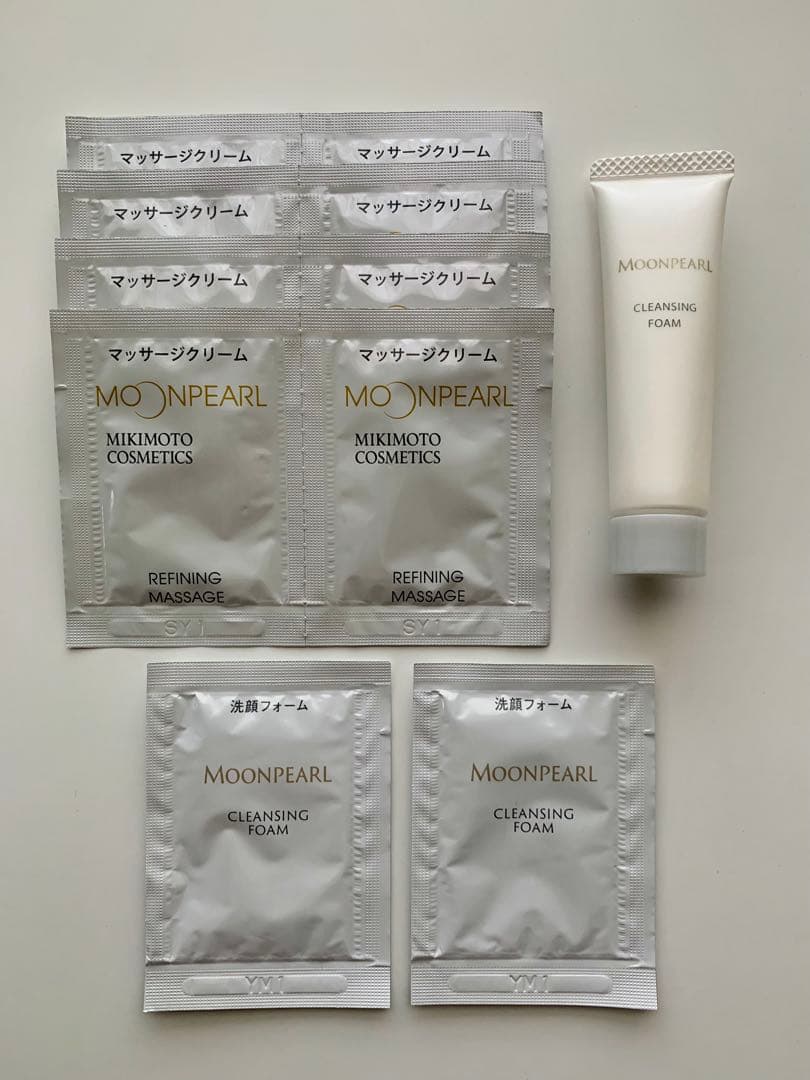 ミキモト ムーンパール 洗顔フォーム マッサージクリーム トライアル
