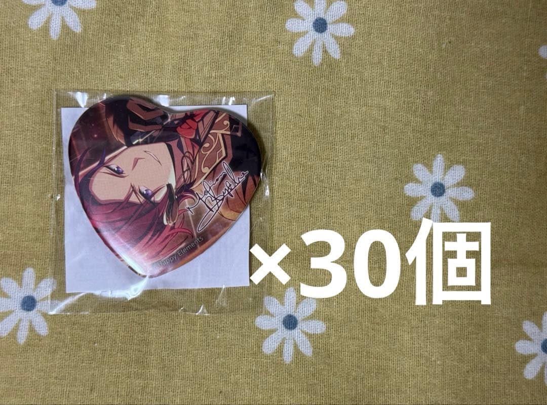 エリオス　ナンジャ　缶バッジ　マリオン　30個