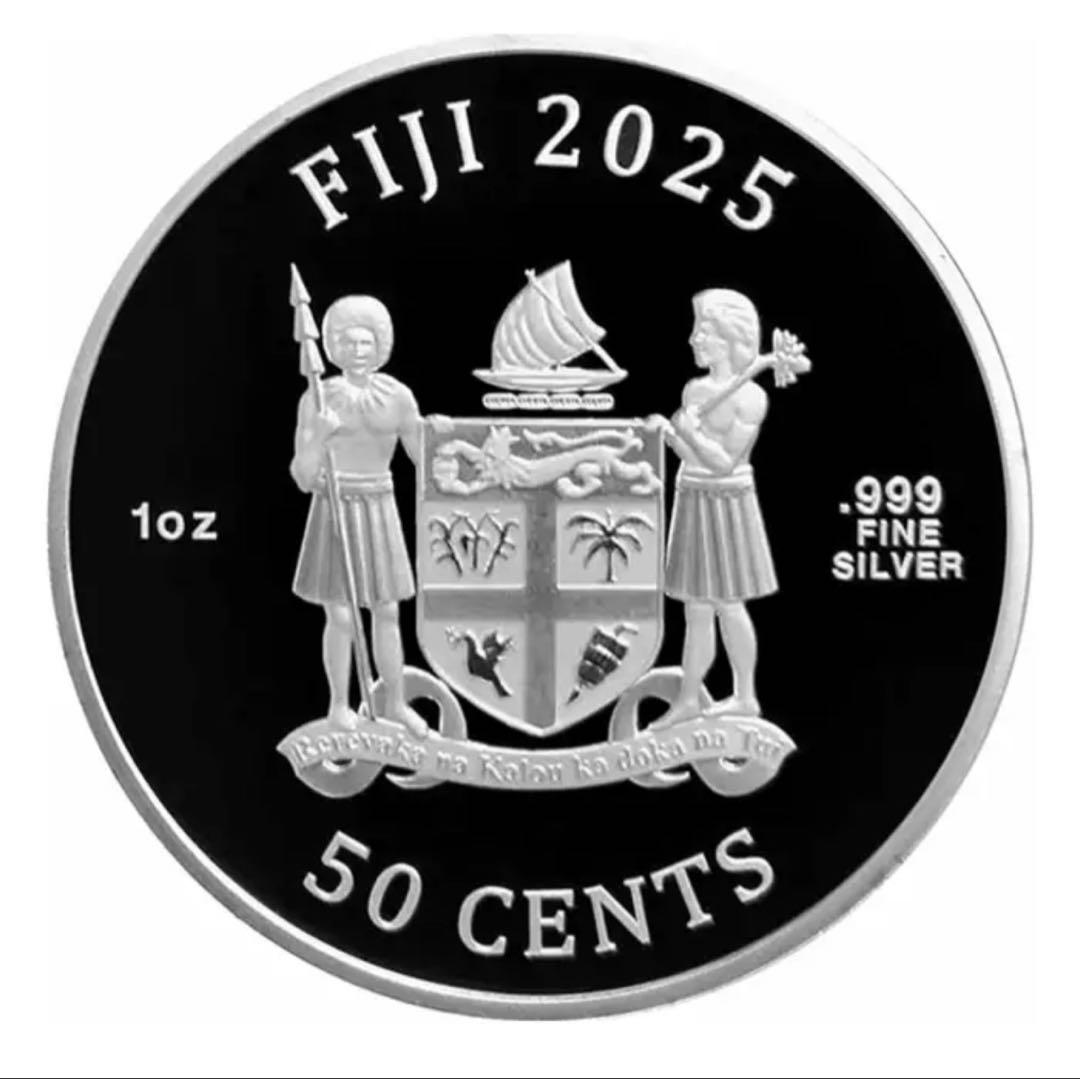 レア☆2025 1oz フィジー キャットコイン 猫 銀貨 純銀 シルバー