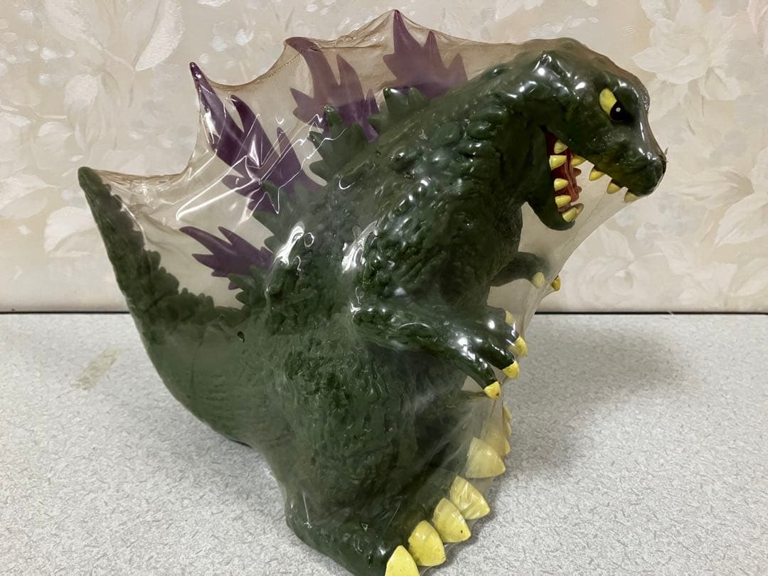 ソフビ　ゴジラ2000　トヨタカローラ　1999 ノベルティ