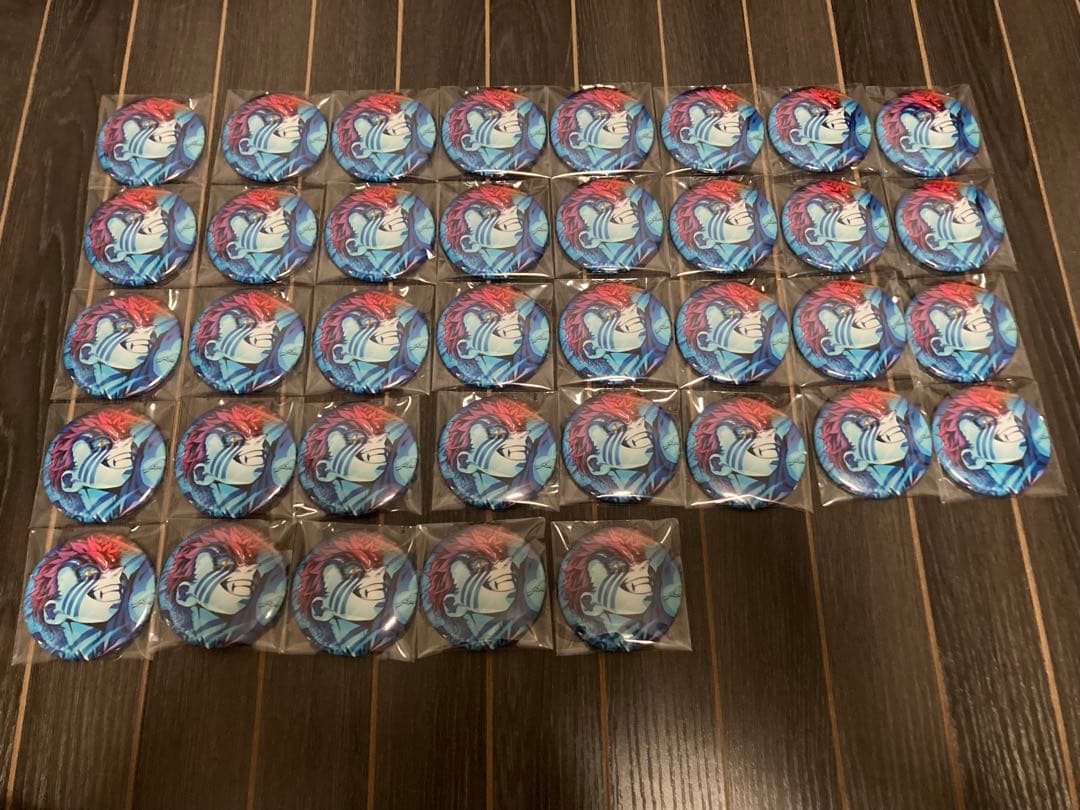 鬼滅の刃 キービジュアル缶バッジ 猗窩座 37点 劇場版「鬼滅の刃」無限城編 』第一章 猗窩座再来