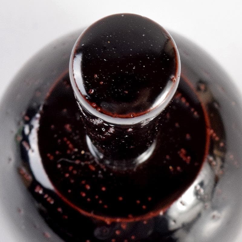 茶道具 光雲造 黒漆 金蒔絵鶴文 砧香合 紫野松長剛山極め箱 M R5031