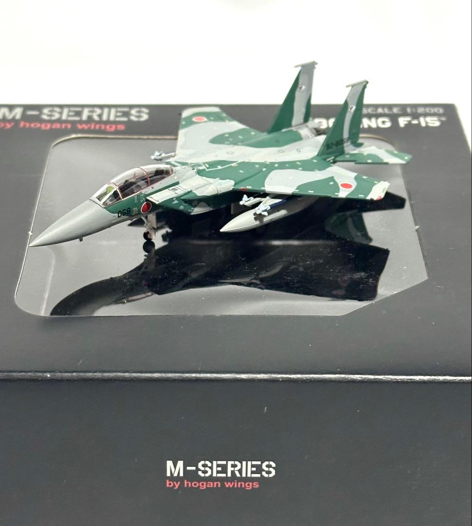 Hogan M-SERIES 1/200 F-15DJ 飛行教導隊 ミドリ HOGAN WINGS 1/200 Boeing F-15 DJ JASDF Diecast Model Unboxing and