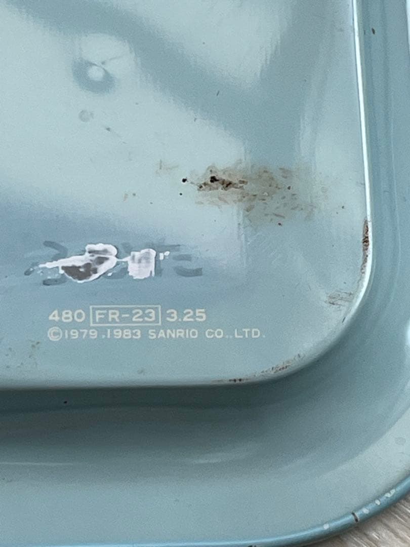 昭和レトロ 1983年 トリップトゥーワンダーランド トレイ お盆 レア 希少