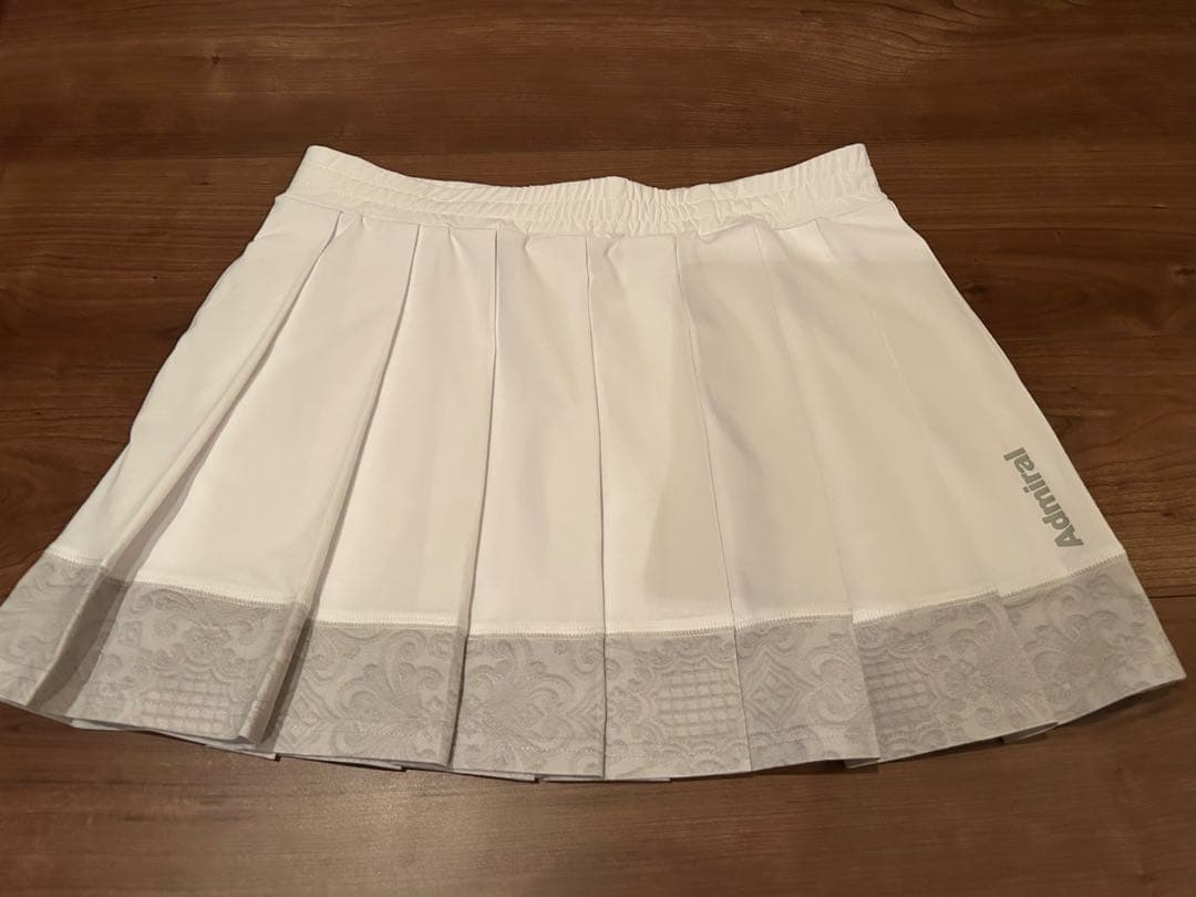 Admiral ホワイト プリーツスコート ミニマムプリーツスコート ATLA439 – ADMIRAL