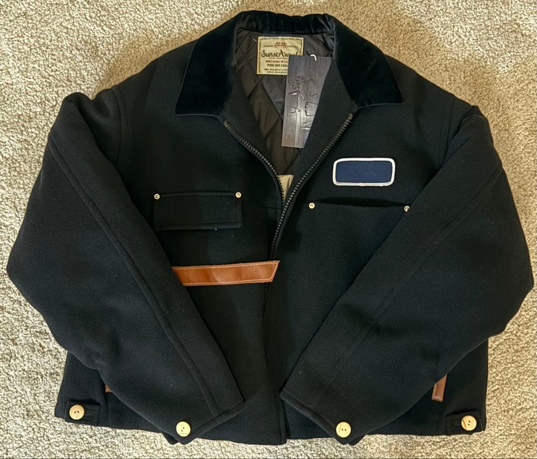 sunsea 31th RAKUDA DETROIT Jacket 2 黒 - メルカリ