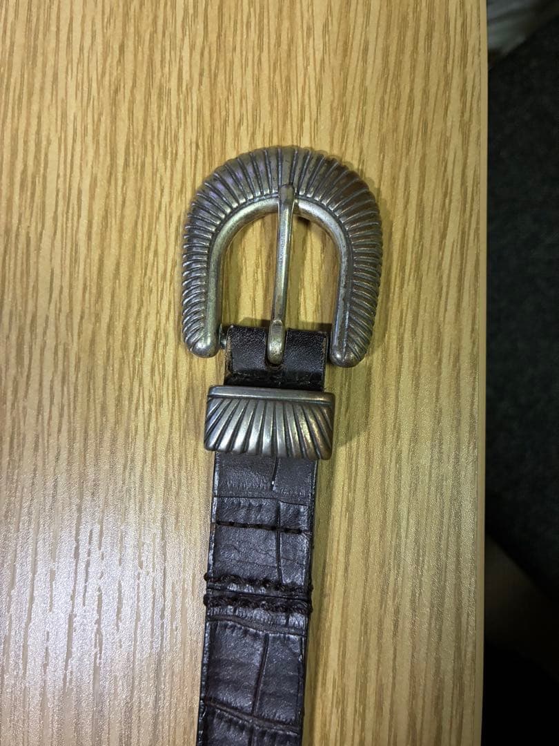 BEAMS WILLIAM Slim Western CROCO 25 - メルカリ