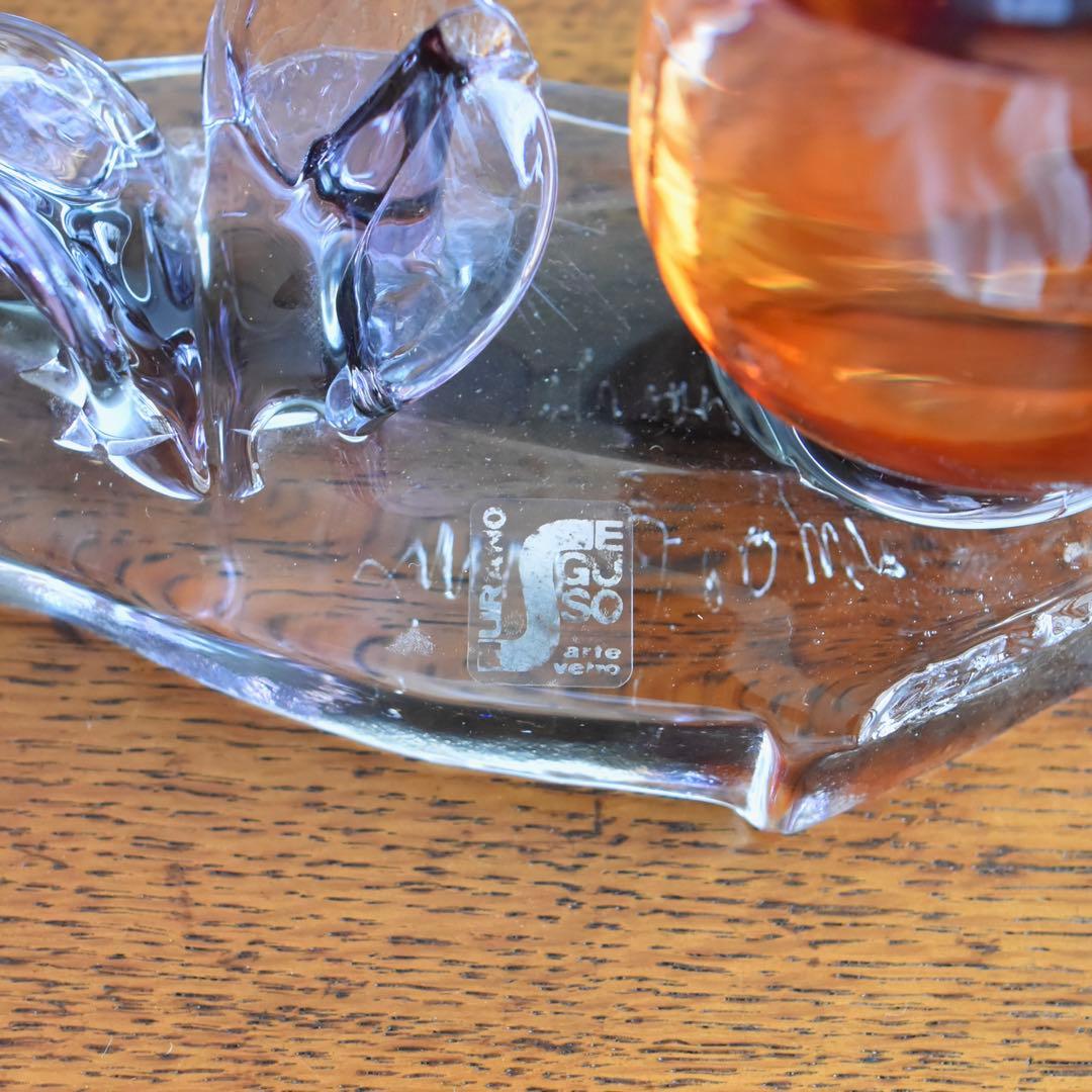 Murano Glass Bird Archimede Seguso ムラーノの通販はau PAY