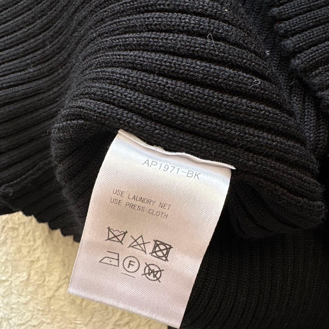 AKIRANAKA オープンスリーブニット ブラック サイズ4 - メルカリ