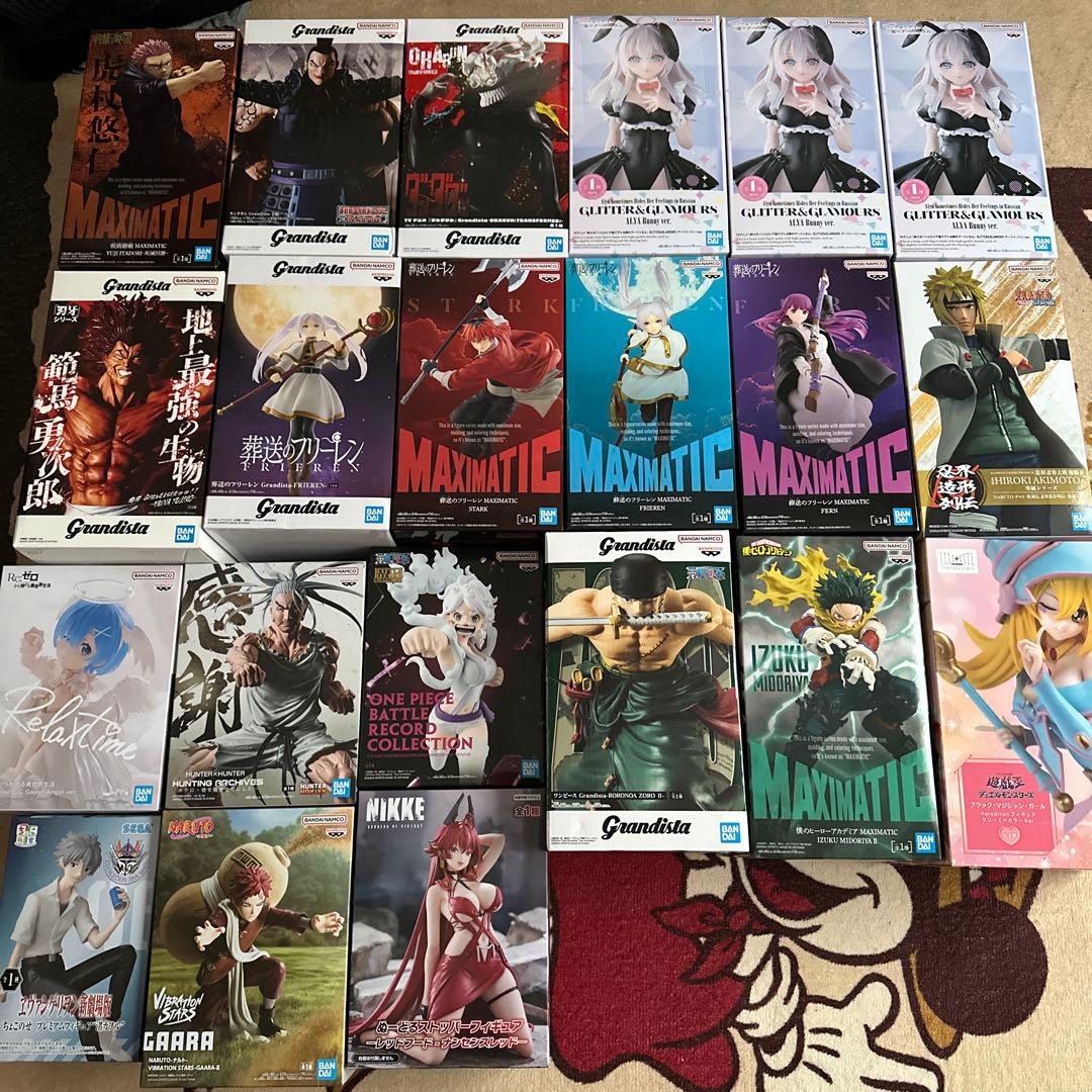 【激安】最新プライズフィギュア 21体まとめ売り