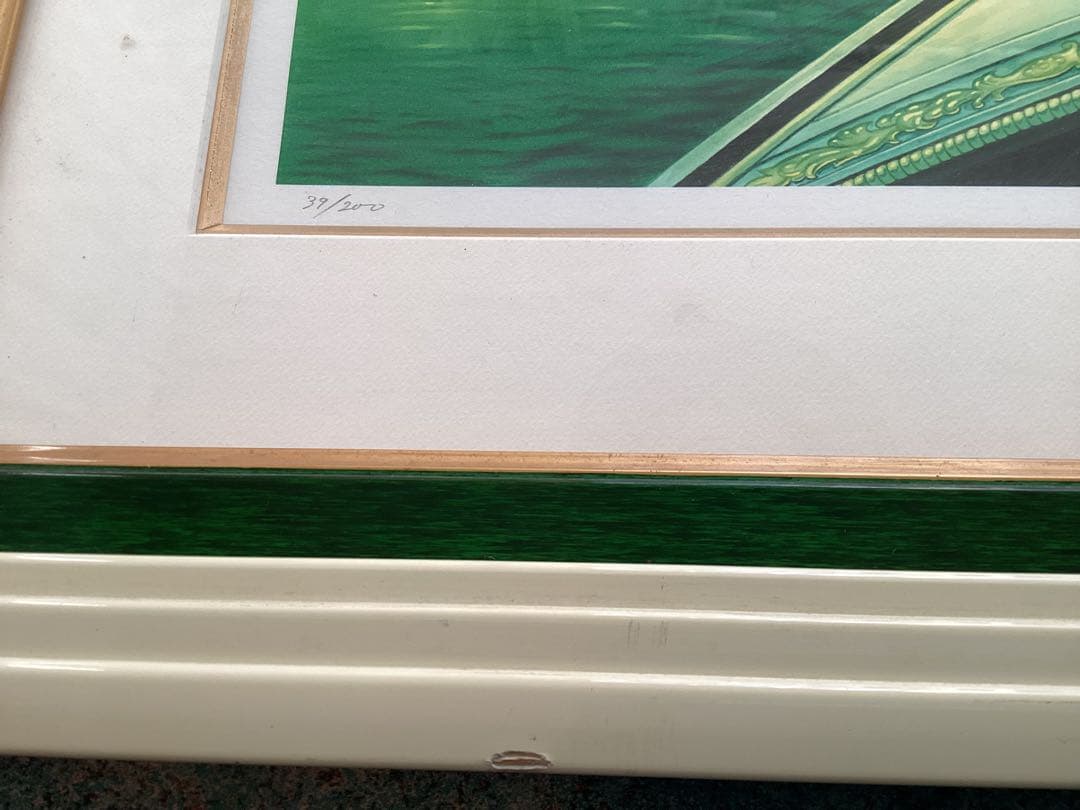 ディズニー グリーンヴェニス塚本馨三 アート 絵画 シルクスクリーン