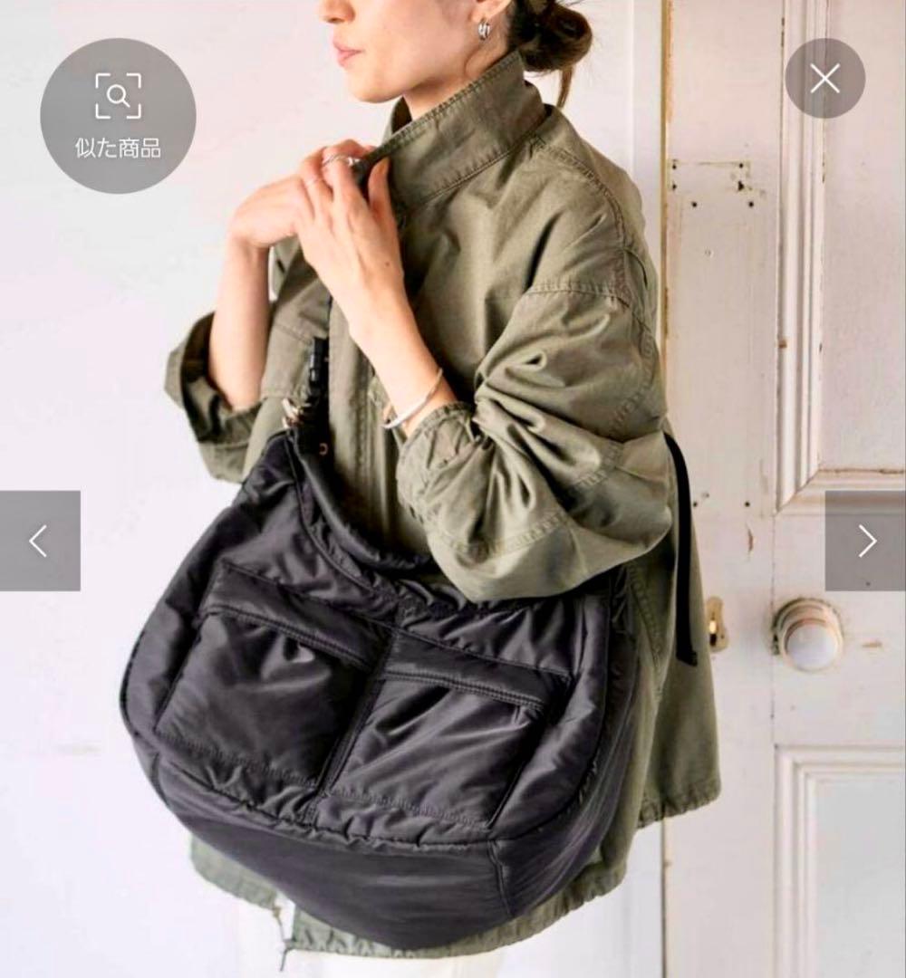 新品未使用/framework/ブラックショルダーバッグ/haru/ブラック