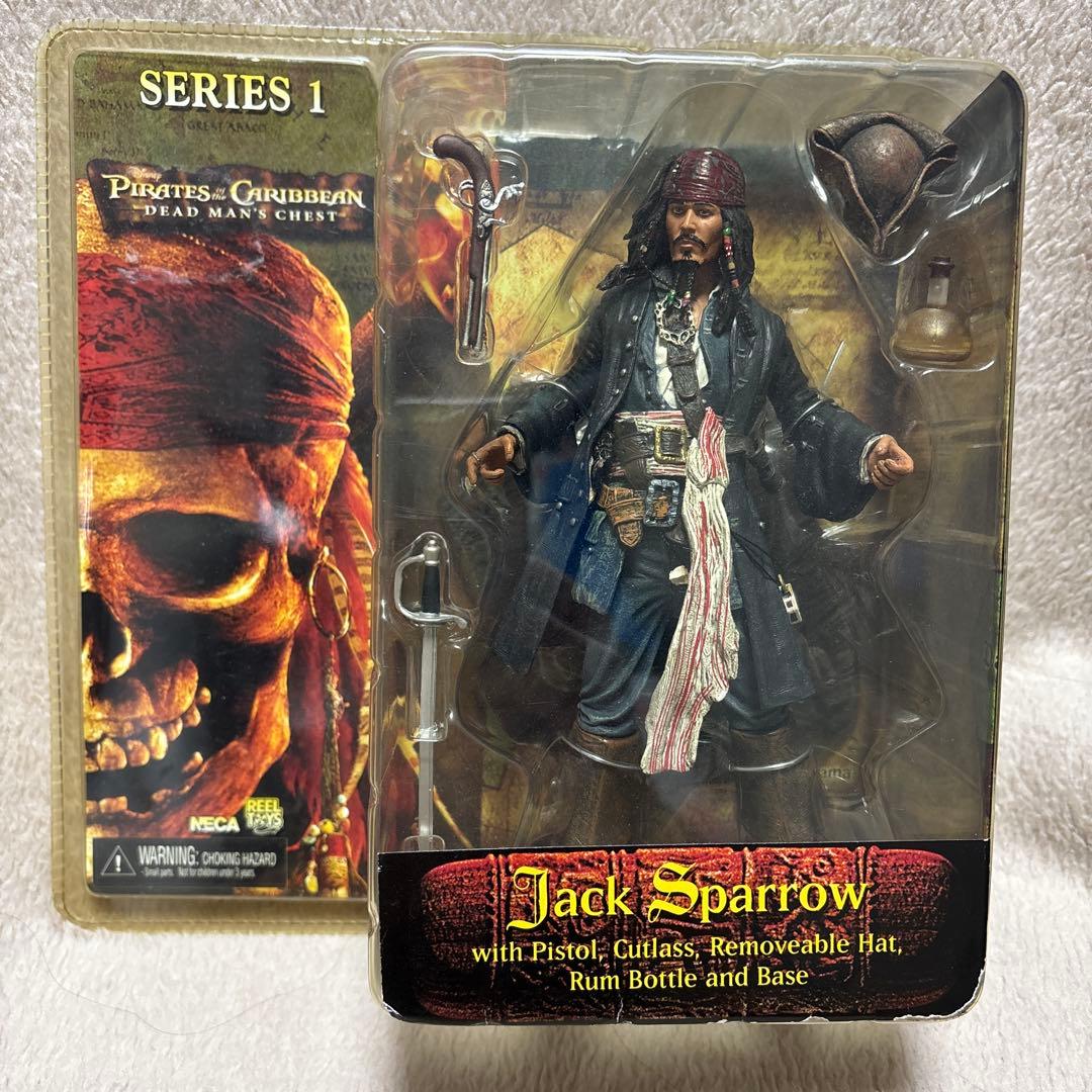 NECA SERIES レア　ジャック・スパロウ　フィギュア Amazon.co.jp: パイレーツオブカリビアン シリーズ1 ジャック