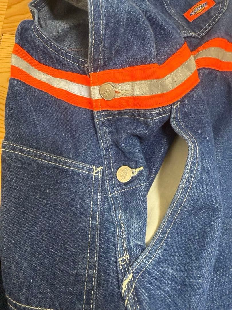 レア】Dickies ディッキーズ オーバーオール リフレクター - メルカリ