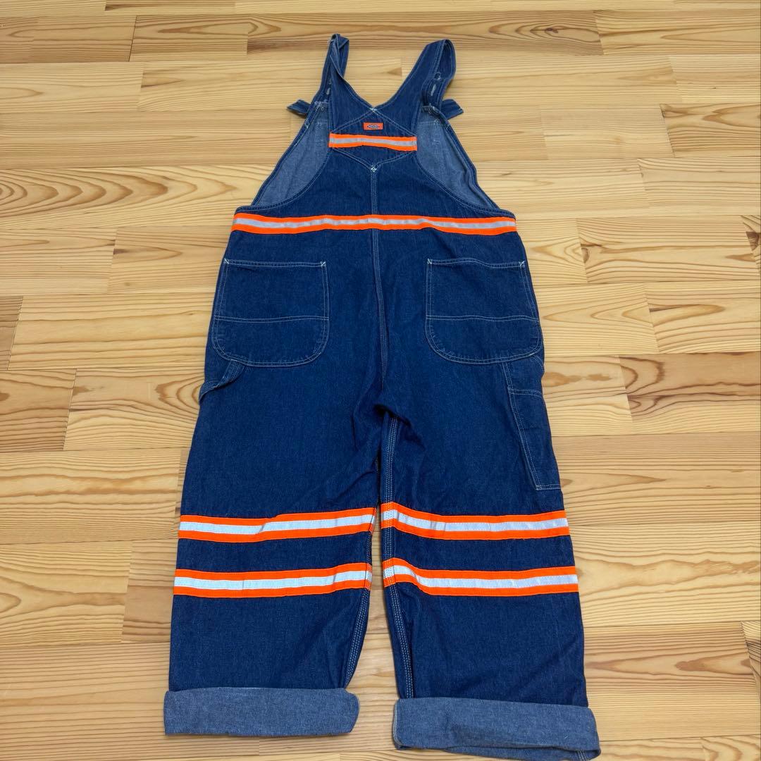 レア】Dickies ディッキーズ オーバーオール リフレクター - メルカリ
