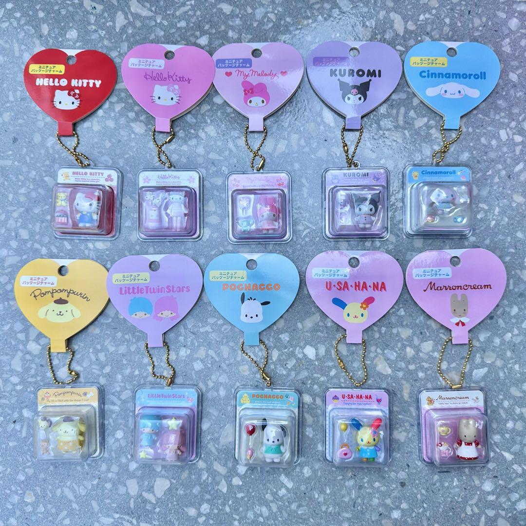 サンリオ ミニチュアパッケージチャーム ミニチュアトイ 全種コンプリートセット②