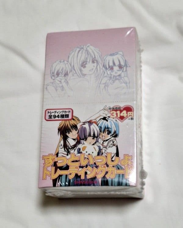 1998年当時物 未開封新品 ずっといっしょ トレーディングカード新声社 激レア