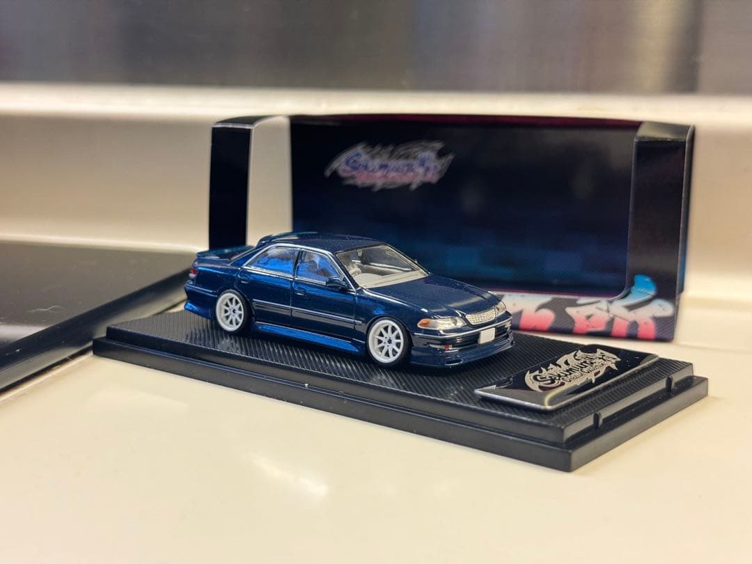 1/64 改トヨタJZX100 MKII VERTEX 風 関村