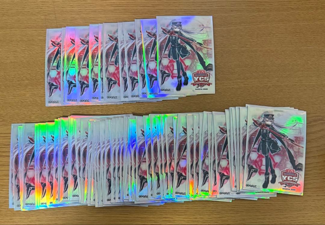 閃刀姫ーロゼ スリーブ 公式 ycsj 未使用 9枚 使用79枚セット - メルカリ