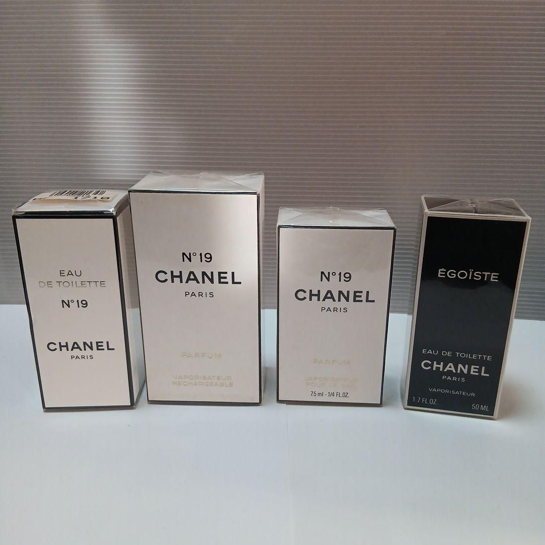 CHANEL シャネル　１９番　他　香水　４本セット　未開封