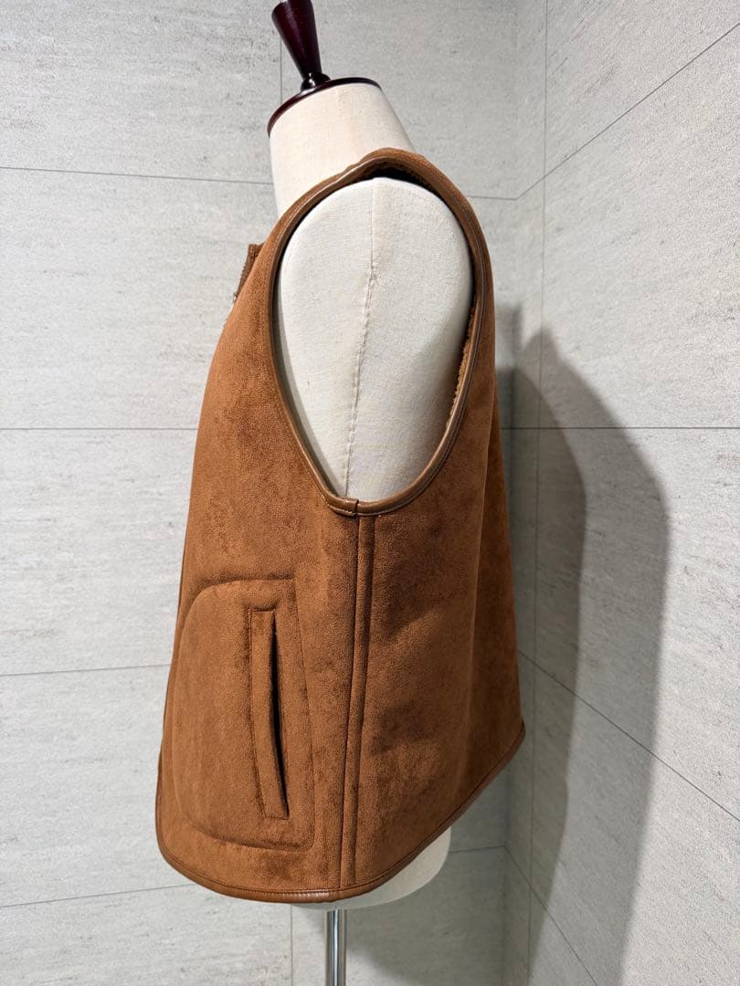 GDC Vegan Mouton Vest 木村拓哉 キムタク着用 Mブラウン - メルカリ