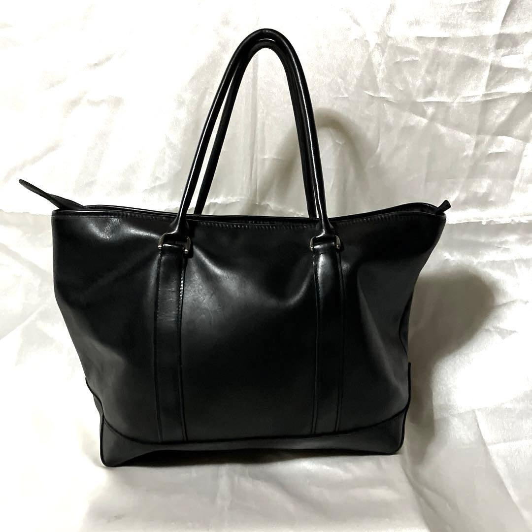 LL.Beanレザートートバッグ（ブラック）