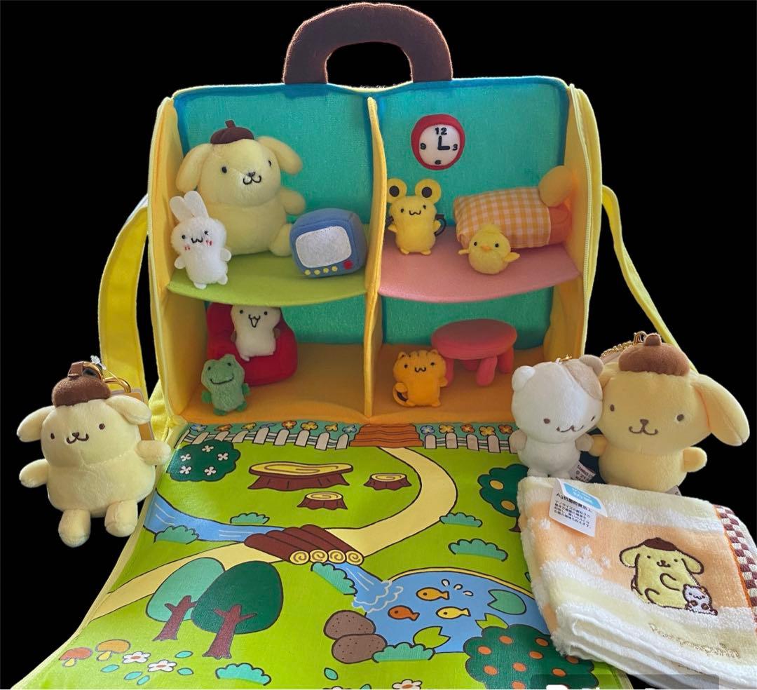 ポムポムプリン 2000 ハウス型ドールハウスセット - メルカリ