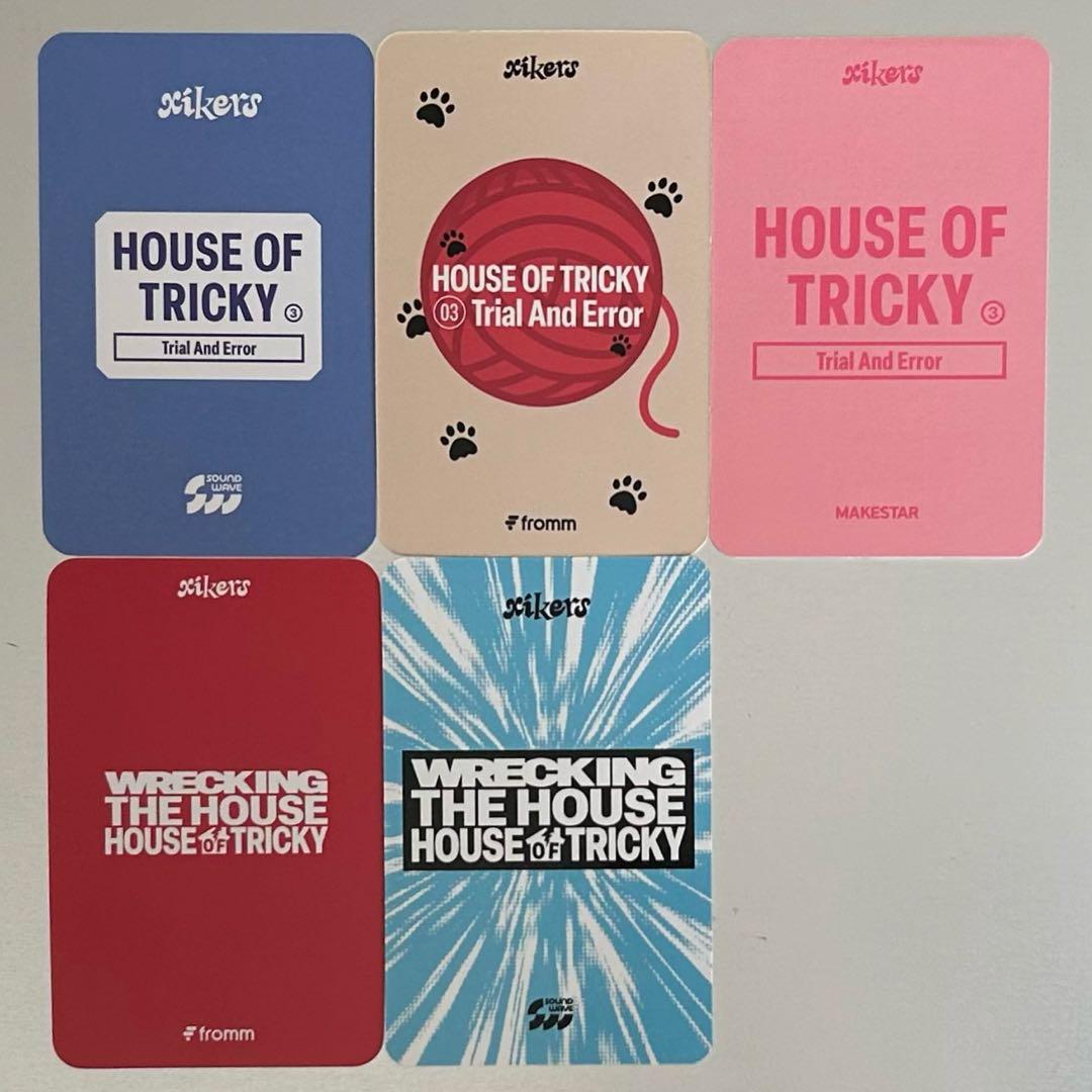 xikers イェチャン トレカ セット - メルカリ