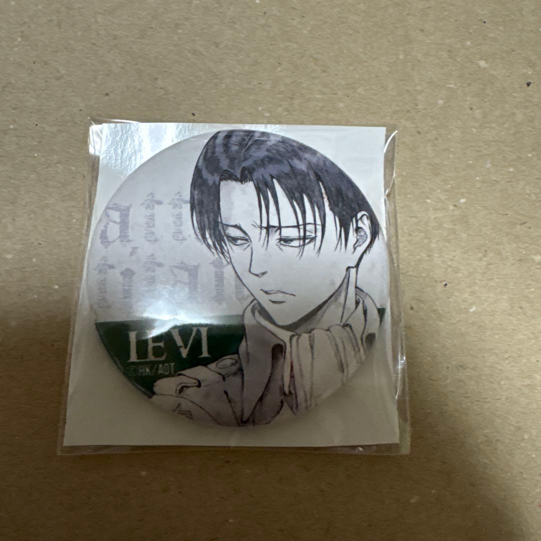 進撃の巨人 リヴァイ wit 缶バッジ 浅野恭司原画展 進撃の巨人 リヴァイ 缶バッジ Attack WIT IG 浅野恭司 - メルカリ
