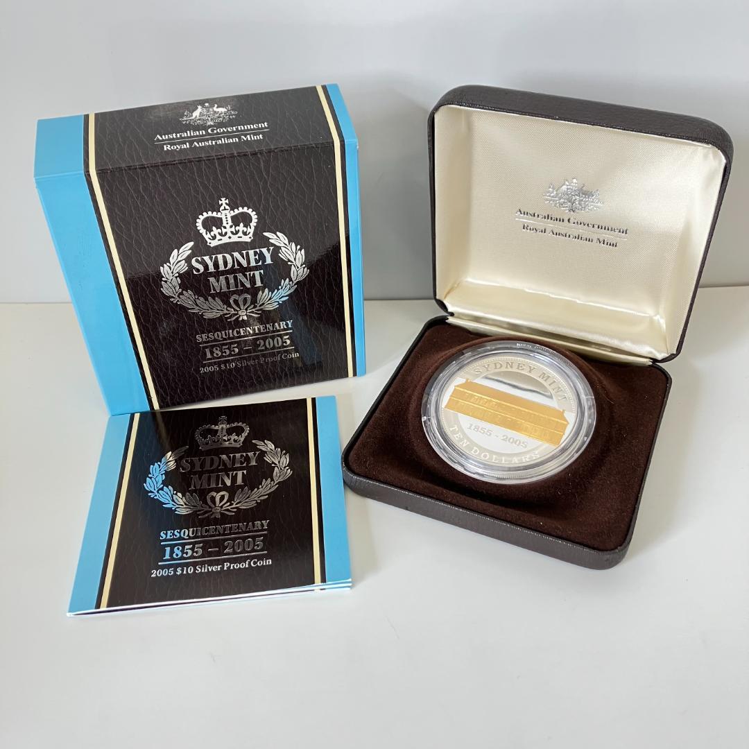 オーストラリア王立造幣局 シドニー造幣局開設150周年記念 10ドル