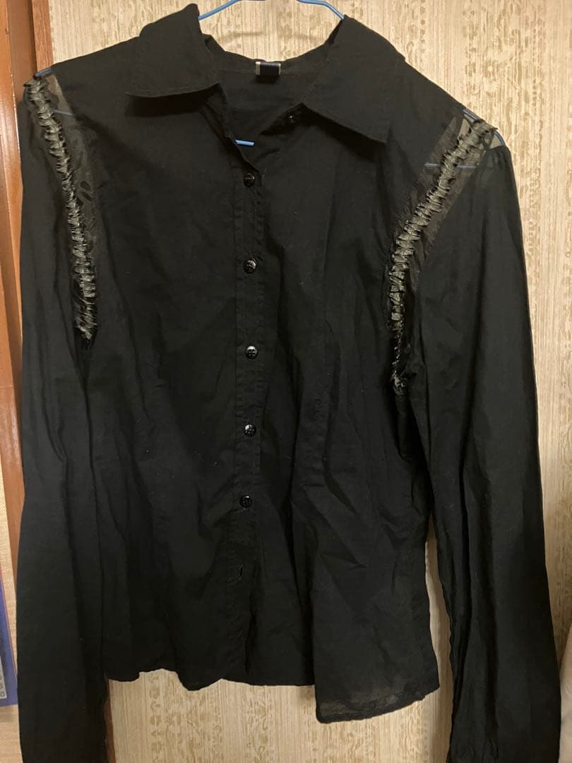 Jean Paul Gaultier 長袖シャツ 黒