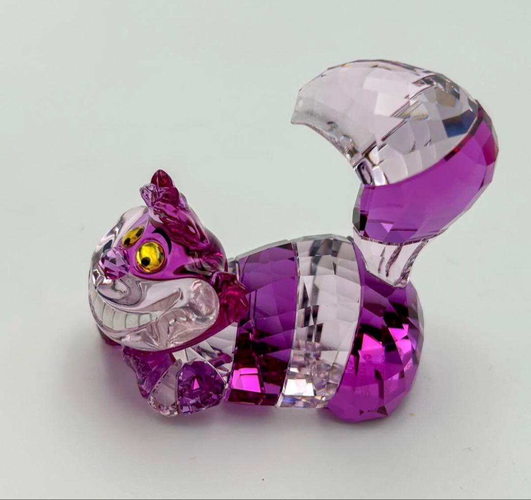 朔*龍様 【超美品】スワロフスキー チェシャ猫 ディズニー 楽天市場】スワロフスキー チェシャ猫 不思議の国のアリス ディズニー