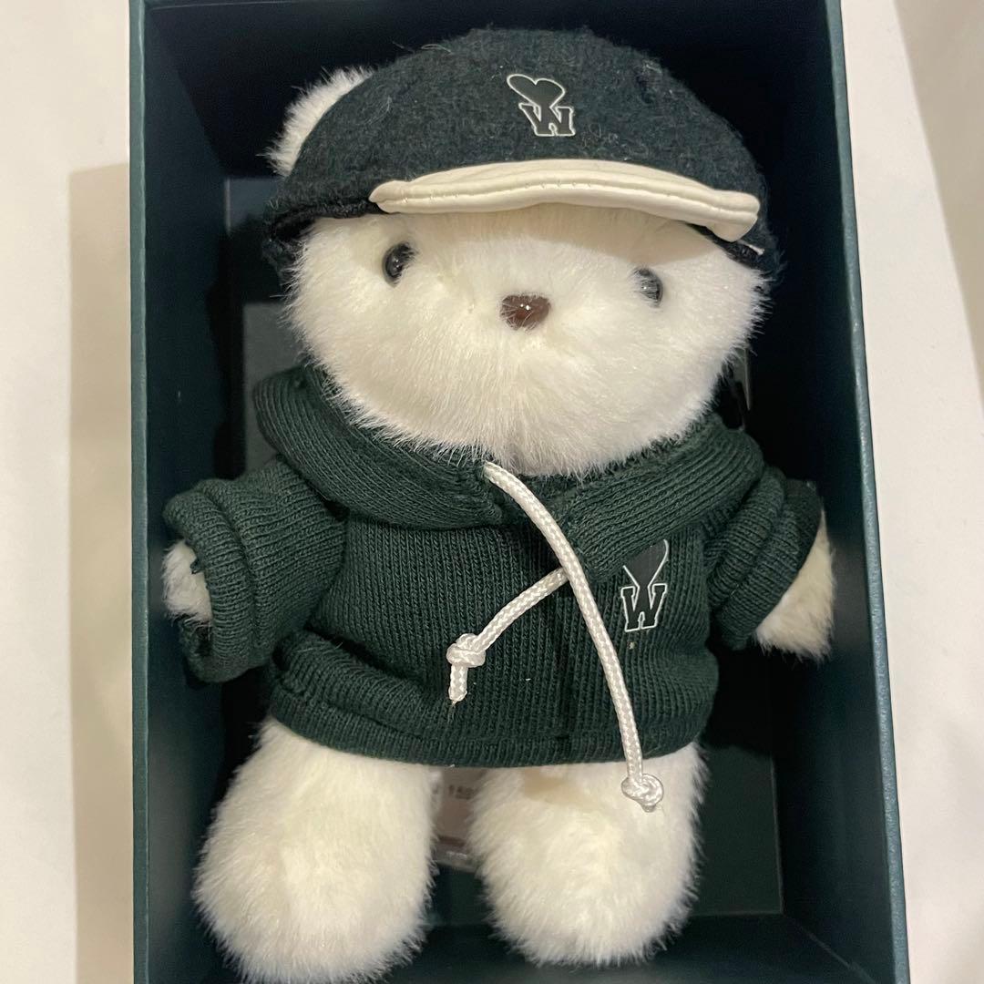 チェウシク×AMI コラボカスタムテディベアキーリング特典ワッペン