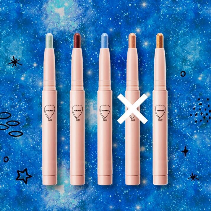 [新品][限定]【WE】ウィンクファイブアイシャドウ ×4色セット