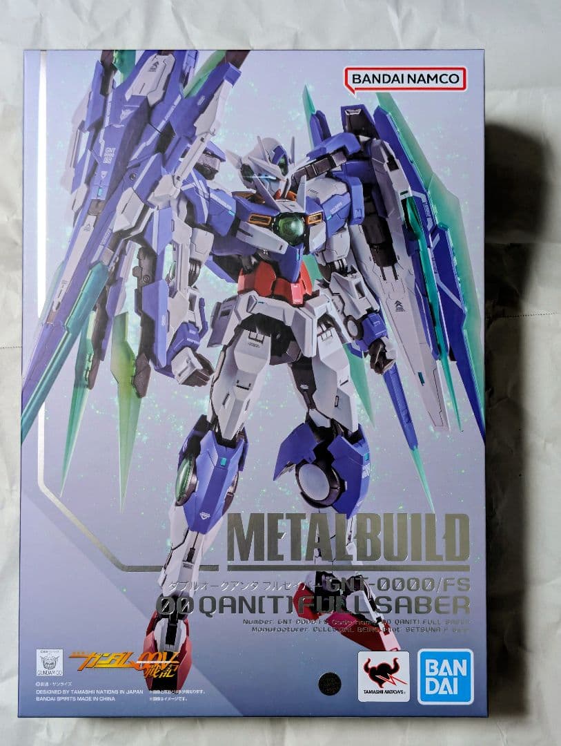 L BUILD ダブルオークアンタ フルセイバー メタルビルド 機動戦士ガンダム00V戦記』METAL BUILD ダブルオークアンタ フル