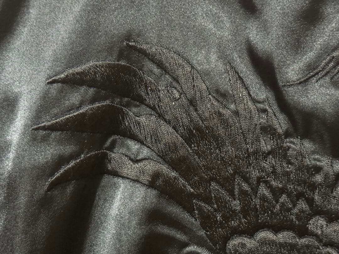 ☆希少美品！テーラー東洋 リバーシブルスカジャン 鷲虎龍 ブラック