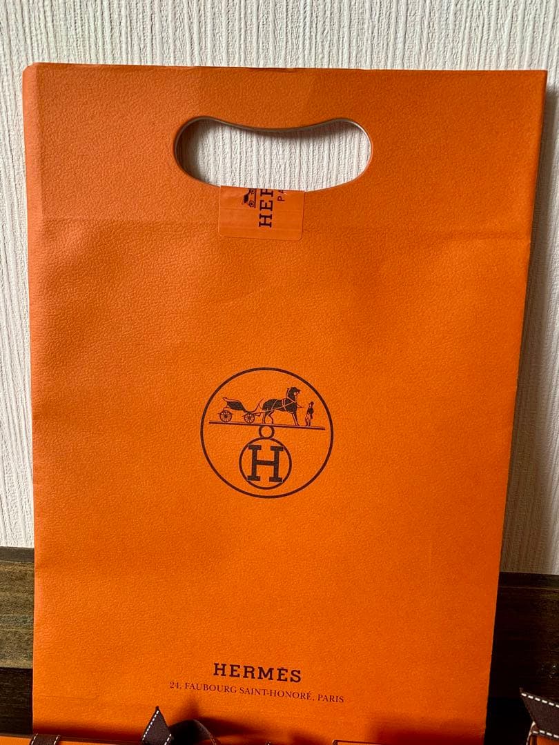 エルメス 空箱 紙袋 ボックス box リボン HERMES 希少 非売品 - メルカリ